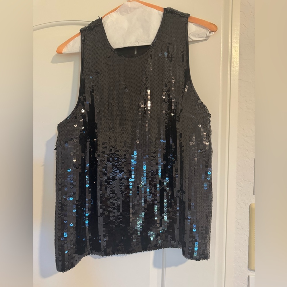 Jcrew black sequin too. Size medium